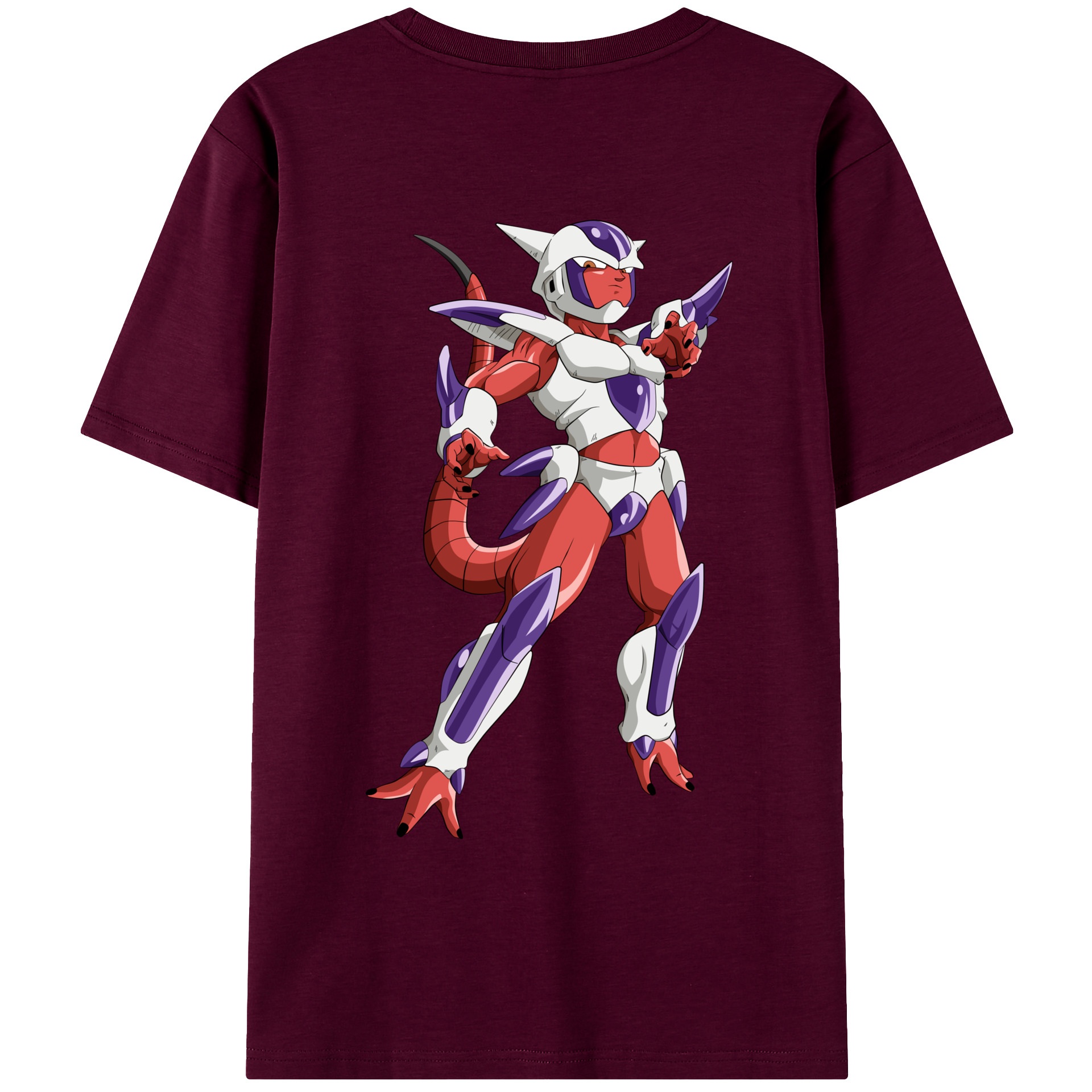 （画像用） ドラゴンボール フリーザ DRAGON BALL Frieza レディース半袖Tシャツ(バックプリント)